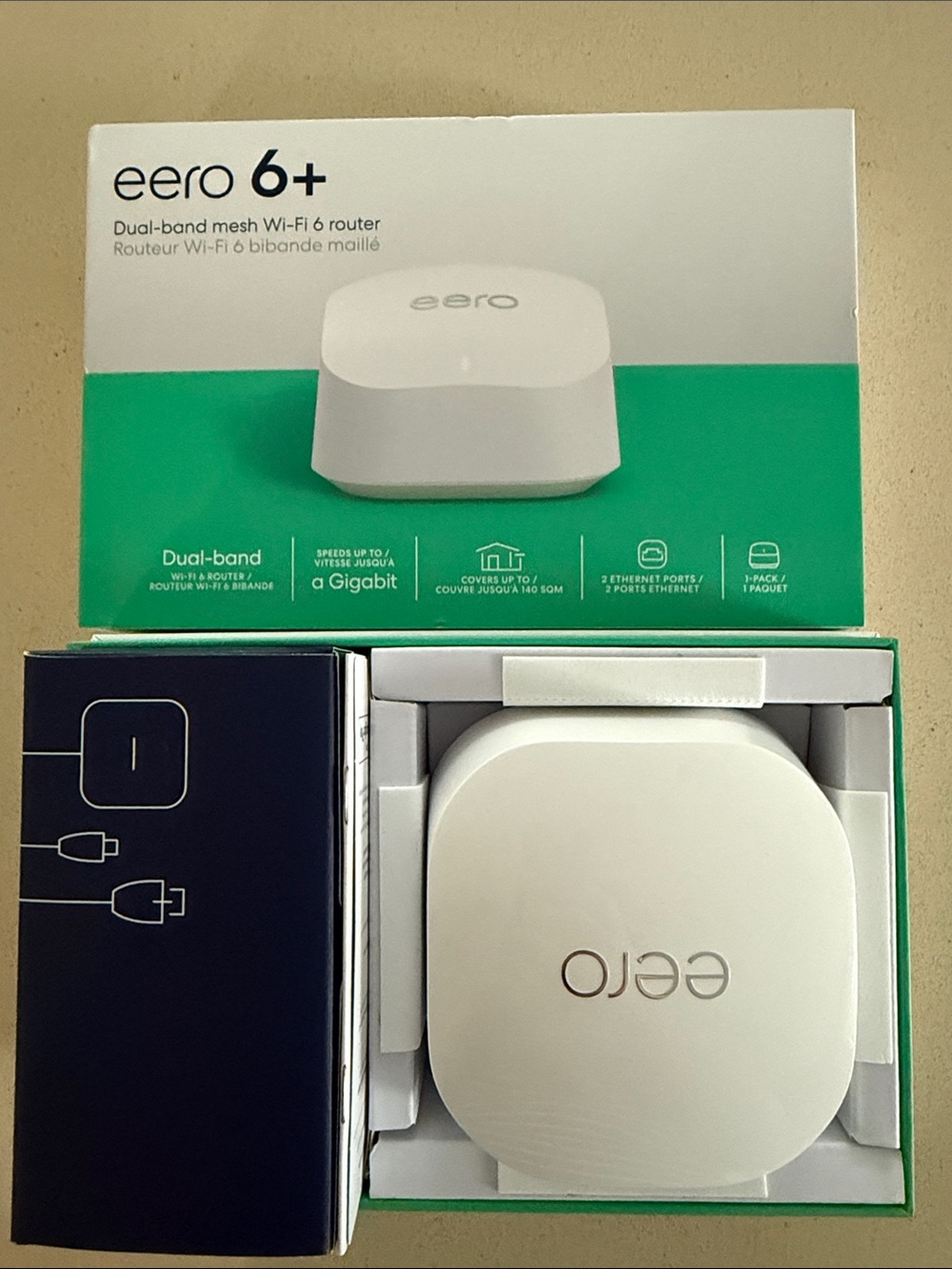 eero 6+ Mesh Wi‑Fi Router - White